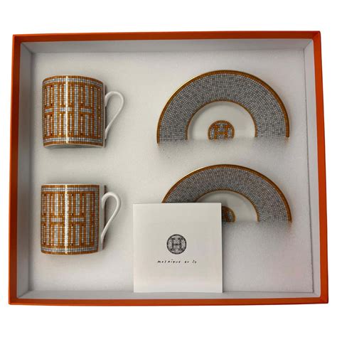 hermès coffee cup|hermes coffee cup mosaique.